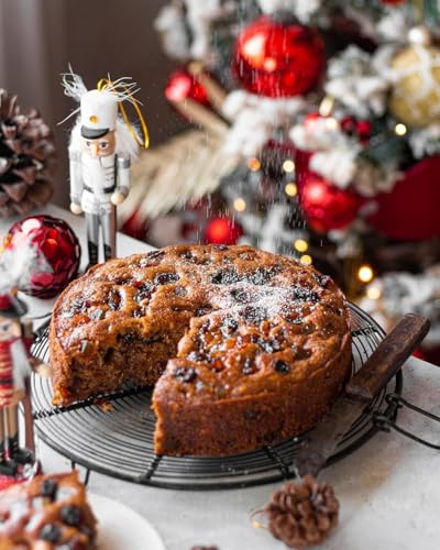 Image of WINNI - Luxury Classic Raisins Plum Cake + Gift Card Combo Pack | Handmade Eggless Plum Cake Loaded With Juicy Raisins & Dry Fruits | Celebration Gift For Birthday, Anniversary, Valentine's Day, Girlfriend, Boyfriend, Girls, Boys, Couple, Partner, Student | Best Return Gift Box