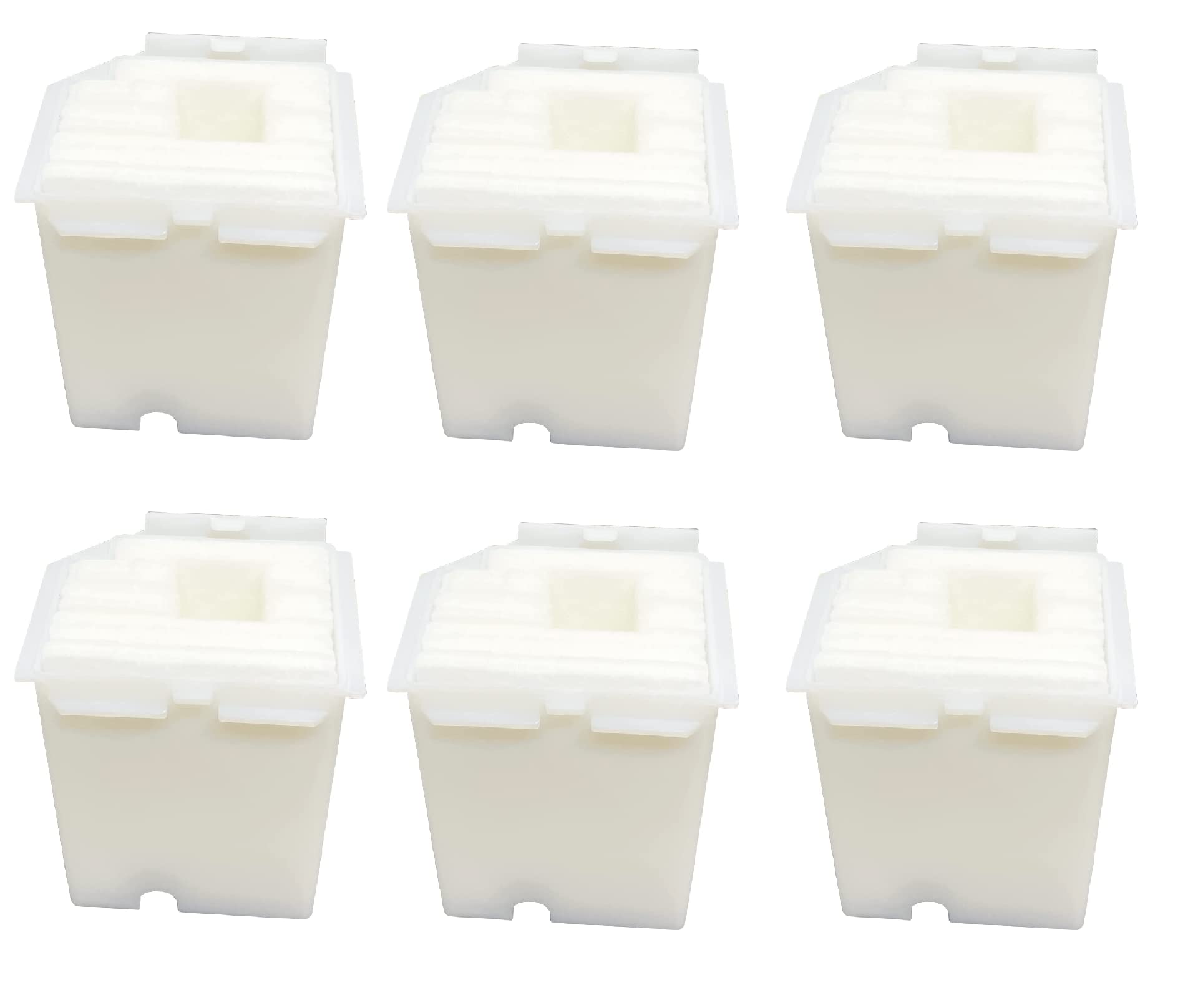 Maintenance Box Waste Ink Tank Absorber Pad Sponge for Epson L3110 L3118 L3119 L3108 L3150 L3158 L3160 L3116 L1110 Printers (Pack of 6)