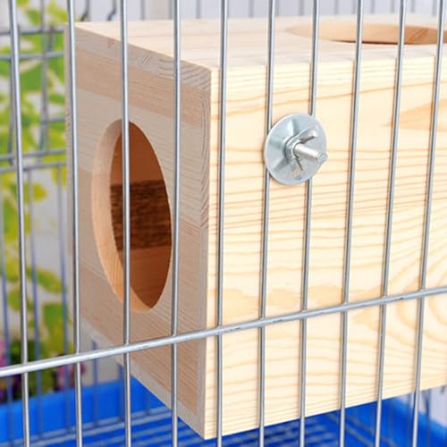 Casa de hámster de madera segura para ejercicio de cobayas 3