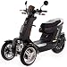 VELECO SAGITTA - Ciclomotore a 3 ruote - Completamente assemblato e pronto all'uso - Sistema avanzato di sospensioni - Design moderno - Batteria agli ioni di litio (NERO)
