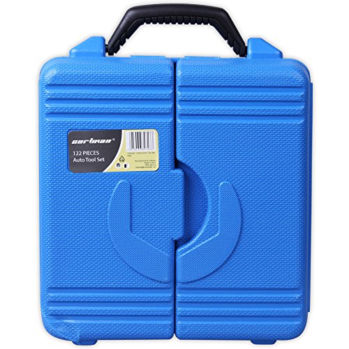 Cartman 122pcs Auto Tool Accessory Set, Drive Socket Set, Tool Kit Set, Electric Tool Set