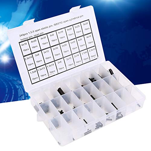 Pasador Cilíndrico Elástico, Pasador Cilíndrico de Fácil Fijación para Posicionamiento de Piezas