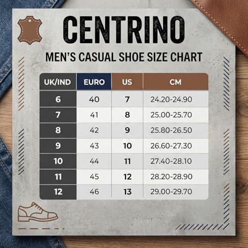 Image of Centrino Casual Shoe for Men | Cushioned Insole Provide Comfort| Stylish Sneaker Shoe | Lace-Up Design | Perfect for Casual Outfits for Boys & Men (6821)