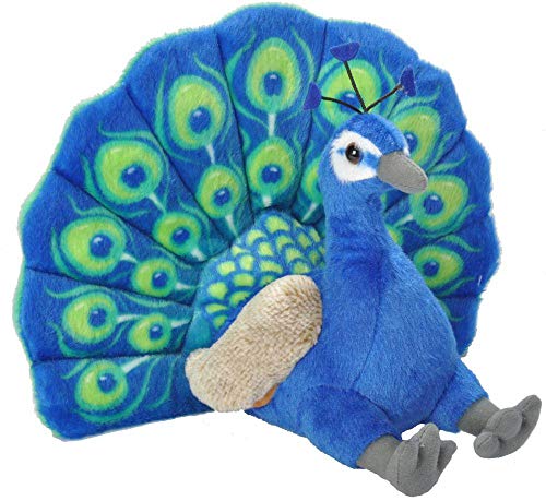 Wild Republic peluche de pavo, Cuddlekins, Juguete para niños, 38 cm