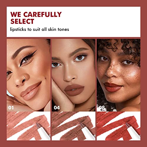 Project Lip Plump and Fill Lip Liner Double Head Lipliner European And American Foreign Trade Non Stick Cup Lipstick Lipliner Coffee Toppings - Image 6