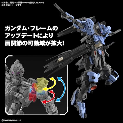 Gundam Vidar MG 1/100 avec squelette articulé interne complet - 3