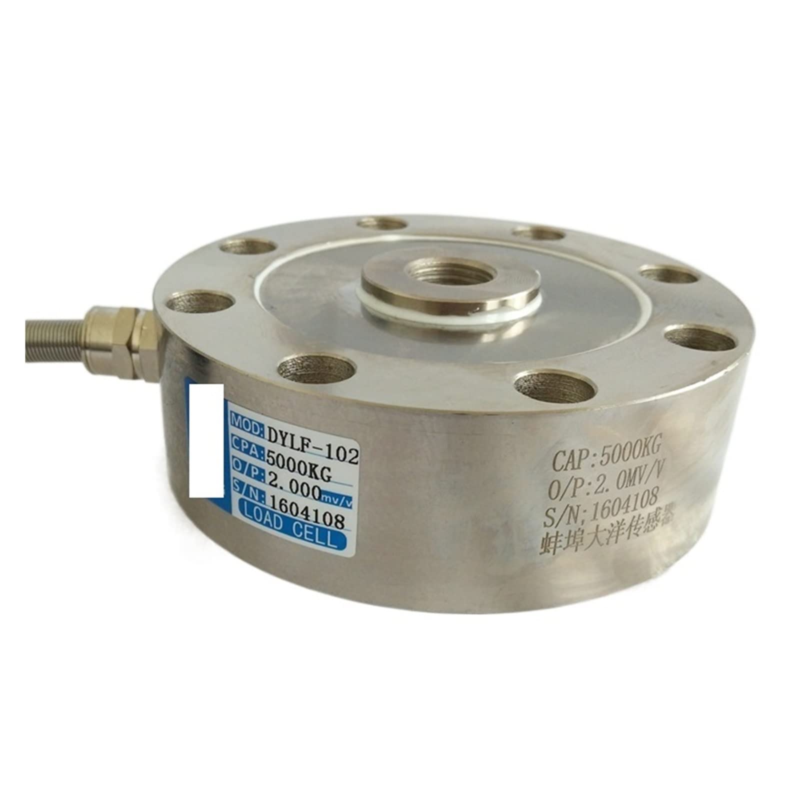 Load Cell, S-Type Load Cell Pressure Weight Sensor 100kg 200kg 300kg 500kg 800kg 1000kg 2000kg 3000kg 5T 10T 20T 30T 50T 100T 200T(3000kg)