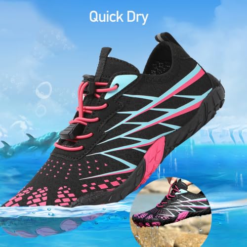 Image of Hike Barefoot Shoes Women Men Pro Water Footwear Wide Toe Box Non-Slip Unisex Athletic Outdoor Running Shoes