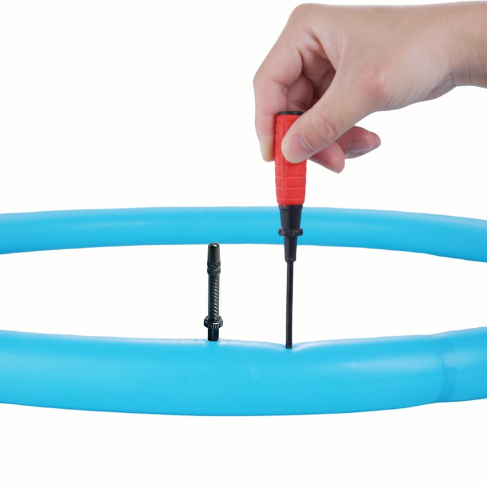 Gustavo - Paquete de 2 tubos interiores ultraligeros de TPU para bicicleta de 26/27.5/29 x 2.0-2.8 para bicicletas de montaña MTB, neumático de TPU de grava, repuesto de tubo de válvula francesa de 45