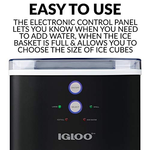 Igloo ICEB33BK LargeCapacity Automatic Portable Electric Countertop