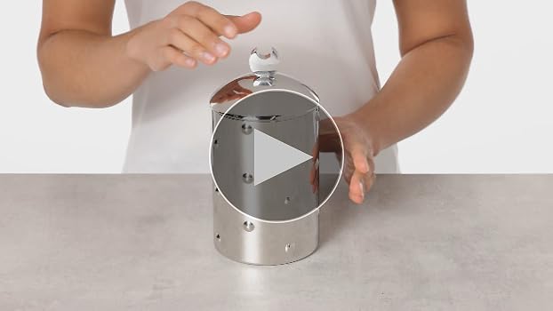 Alessi Kalistò 1 CB01 - Kitchen box in 18/10 Stainless Steel Alessi Kalistò 1 CB01 - Kitchen box in 18/10 Stainless Steel