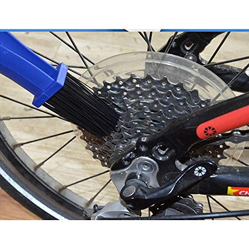 KOBWA Bicycle Chain Cleaner, Quick Clean Cycling Bicycle Bike Chain Cleaner Tool Machine Brushes Cyclone Chain Scrubber Gear Brush Kits for Road Bikes Bicycle Cycling Mountain Bike MTB - Thumbnail 6