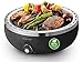 Produktbild Emerio BGP-115557.1, ultra portabler Holzkohlegrill, ventilatorbetrieben, Batteriebetrieb oder mit Powerbank schnell einsatzbereit ideal für Zuhause oder unterwegs 30cm Gussrost (Durchmesser)