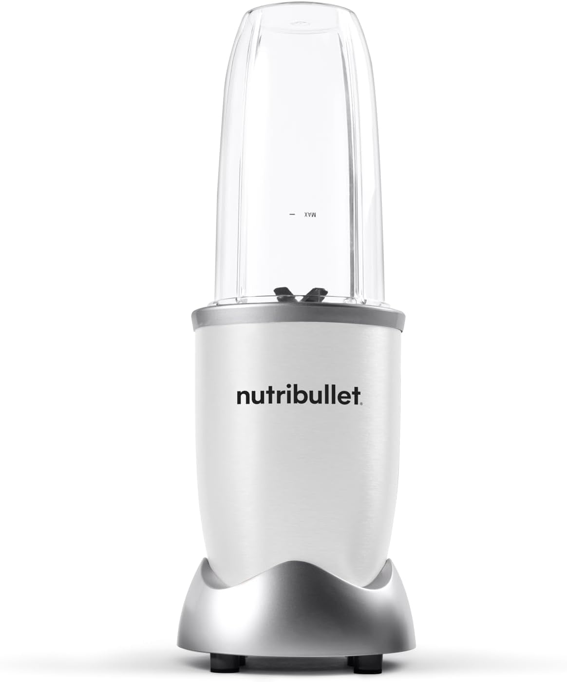 nutribullet Pro 900 Watt, Blender Électrique, Hachoir, tasse de 700ml, Blanc, NB904W