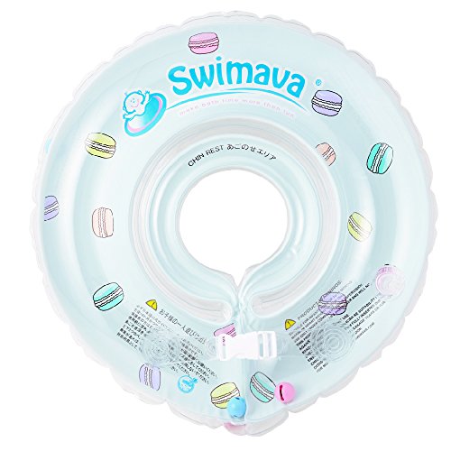 Swimava 【日本正規品60日保証】うきわ首リング(マカロングリーン) SW120MG