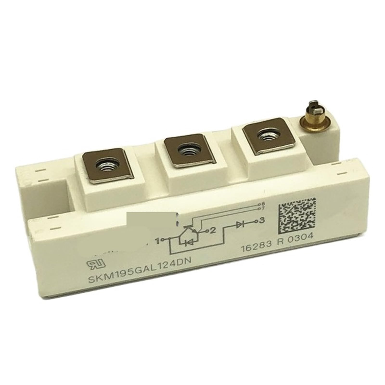 Módulo semiconductor SKM195GAL123DN tipo IGBT para rectificadores y fuentes conmutadas