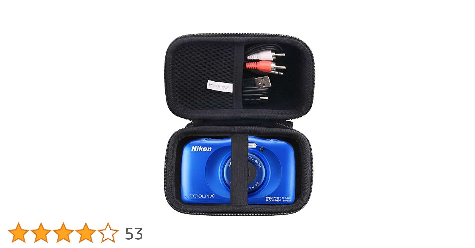 Nikon Coolpix 100 コンパクトデジタルカメラ 専用カバー付き ニコン(Nikon) コンパクトデジタルカメラ COOLPIX A300 ｼﾙﾊﾞｰ