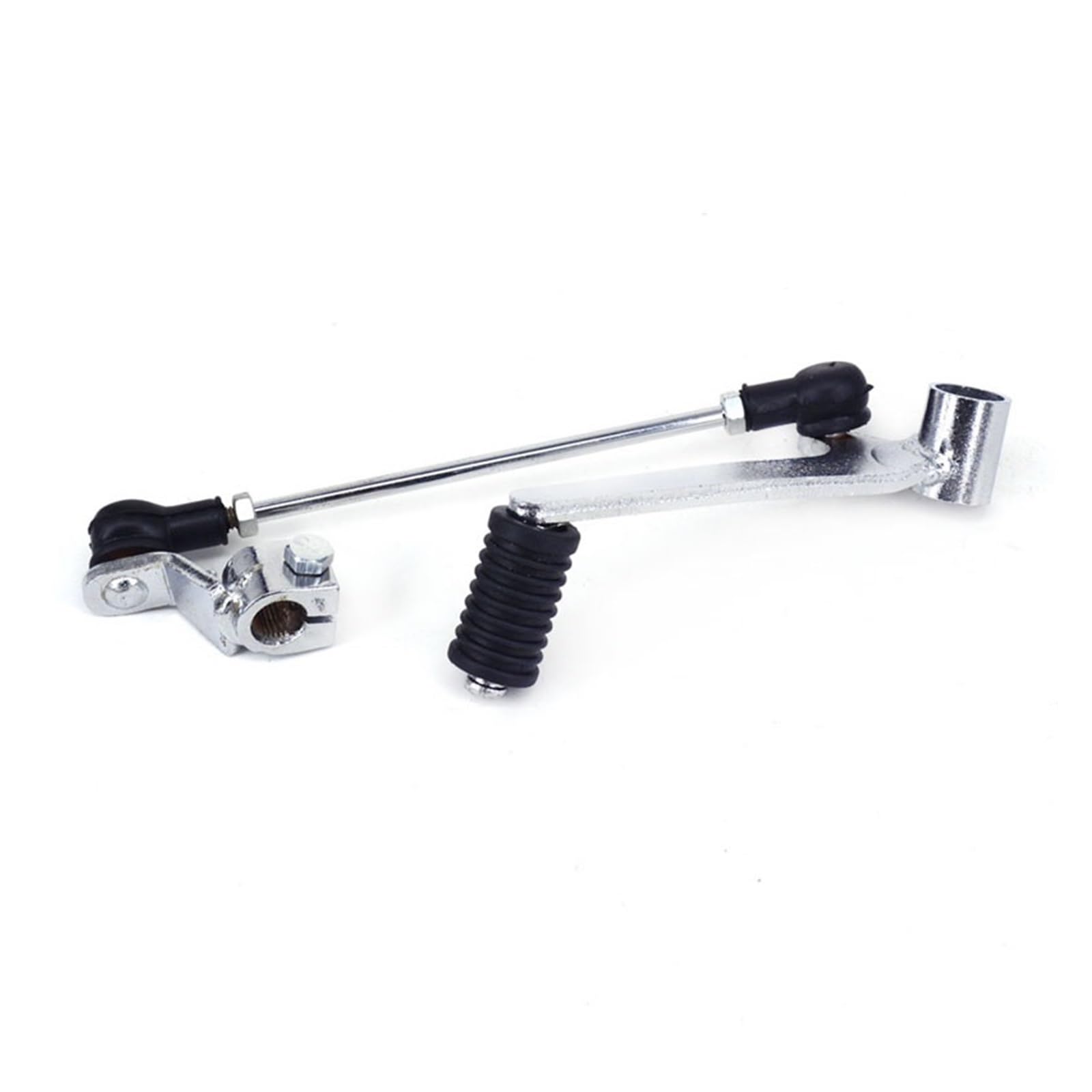Lbcsrmh Silver Motorcycle Gear Lever For Cb400 1992-1998 Motorcycle Gear Change Shifter Lever Folding Shift Levers Brake Foot Pedal Gearshifter Accessorie