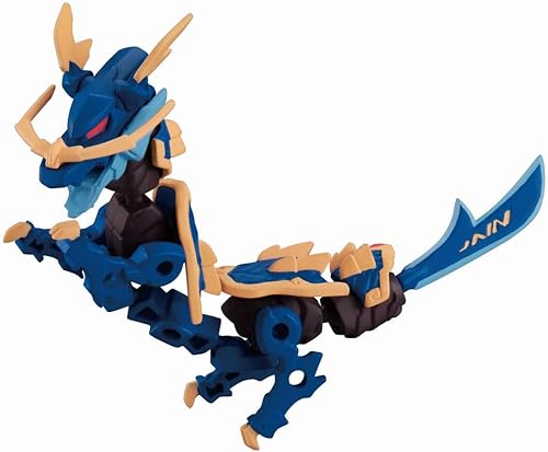 Miniatura 7 de Megahouse Desktop Army N-202d Titania Blue Dragon (ver1.1), aprox. 3.1 pulgadas (3.150 in), PVC y ABS figura de acción pintada