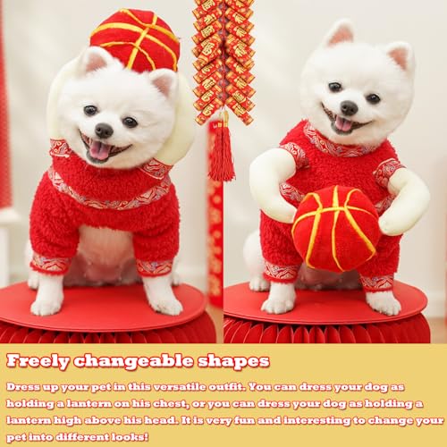 Disfraz para perro BAMY New Year tamaño Medium miniatura 5
