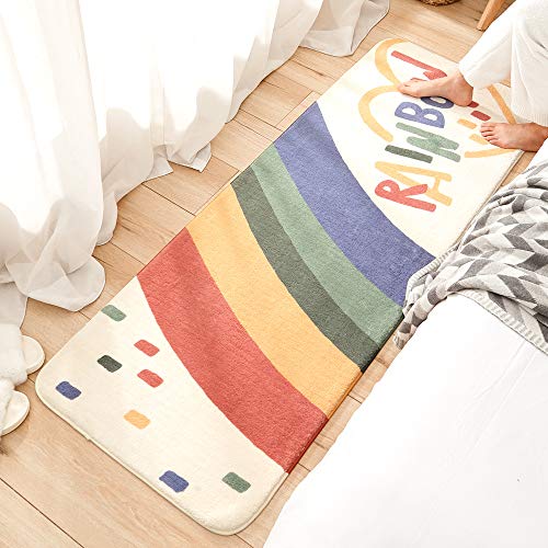 最安値 ラグ キッチンマット カーペット 低反発 洗える 夏 冬 絨毯 長方形 可愛い ホットカーペット 床暖房対応 60x160cm の価格比較