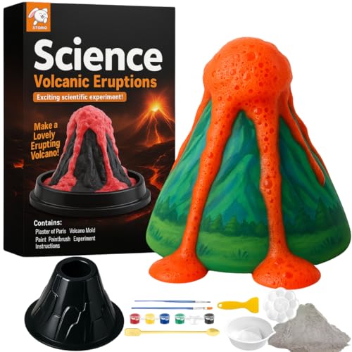 Storio Volcano Eruption DIY Science Kit for Kids | Make Your...