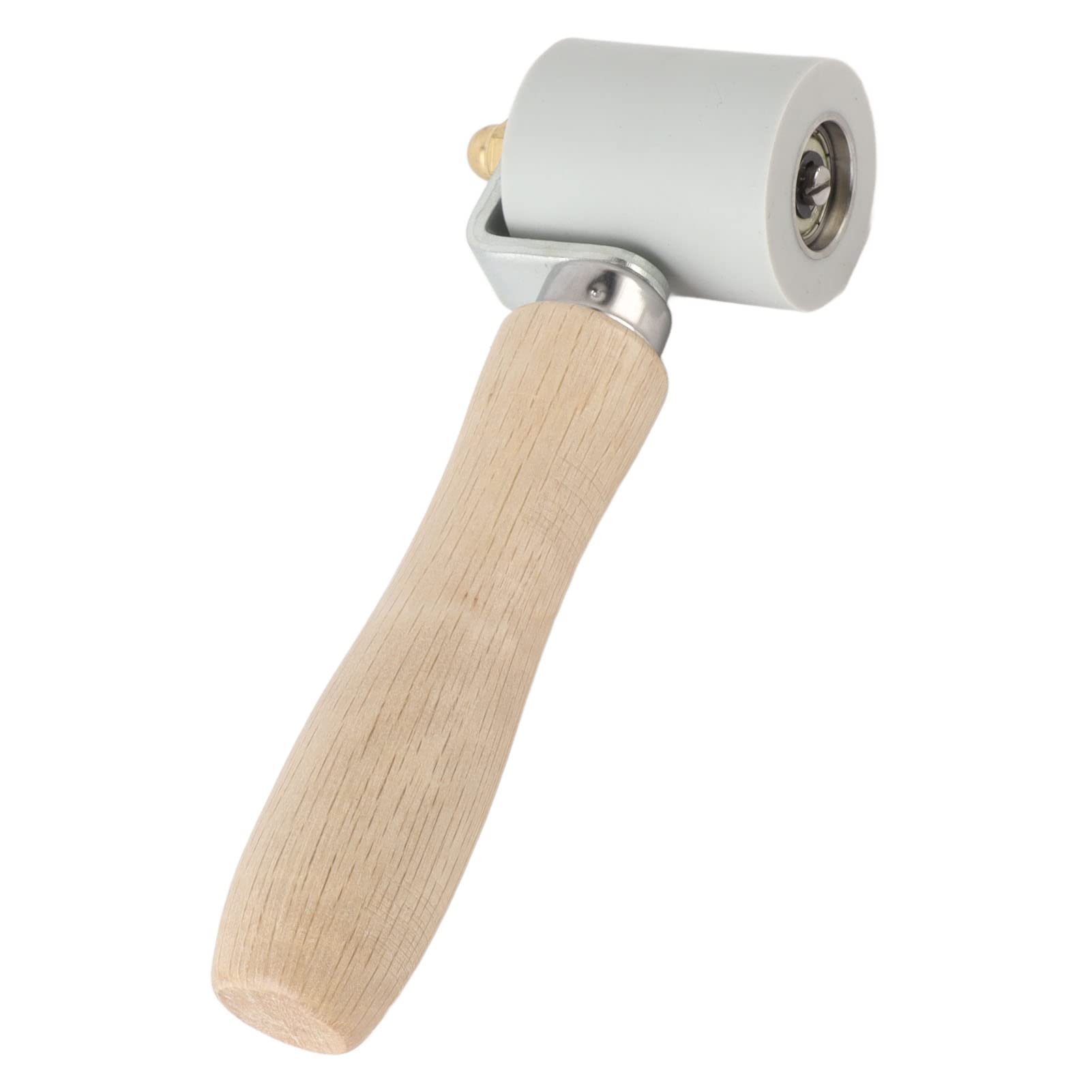 Wałek Dociskowy do Szwów, Tester Szwów Silikonowych do Zgrzewania Wodoodpornej Cewki PCV Ergonomiczny, Zdejmowany Wałek do Wygładzania Szwów do Pikowania, Szycia, (Szary