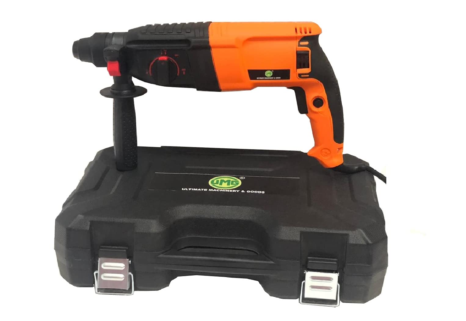 UMG(ultimate machinery & goods) UMG-2-26, SDS-Plus, 26MM, 1400W,3 Functions Heavy Duty Rotary Hammer Drill with Vibration Control, Chisels and Drill Bits with Case, Corded-electric(EXTRA HEAVY DUTY) (B09CJK3N5D) Amazon Price History, Amazon Price Tracker