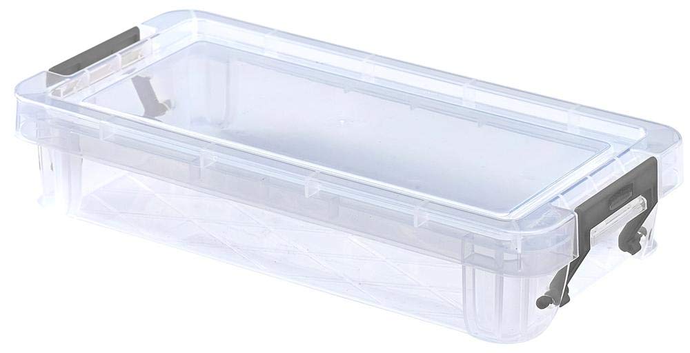 0.75L Allstore Storage Box, Box Colour Transparent, Box Material PP (Polypropylene), Box Type General Purpose Storage, External Depth - Imperial 9.05", External Depth - Metric 230mm, External Height -