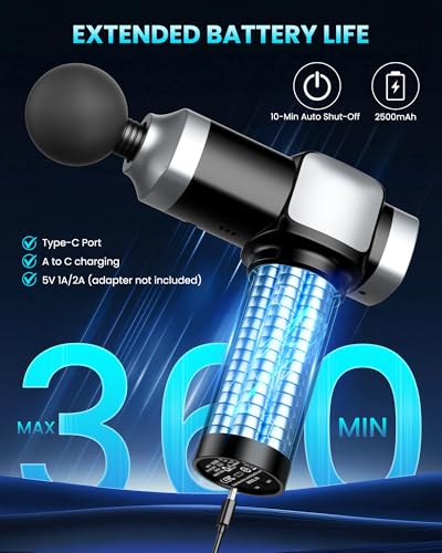 CAMEFER Deep Tissue Massage Gun Review