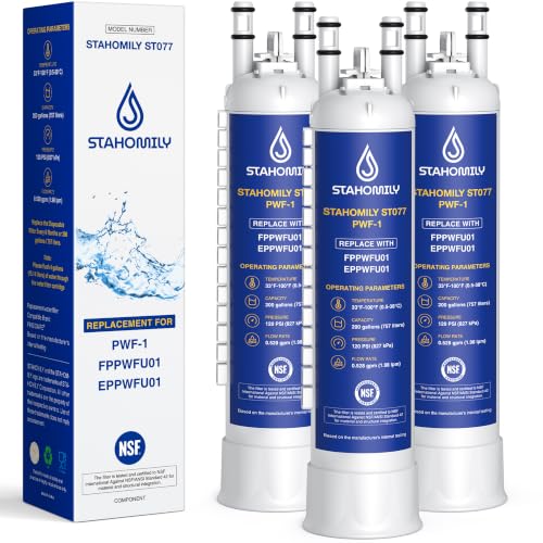 FPPWFU01 PWF-1 Water Filter Replacement 3 Pack