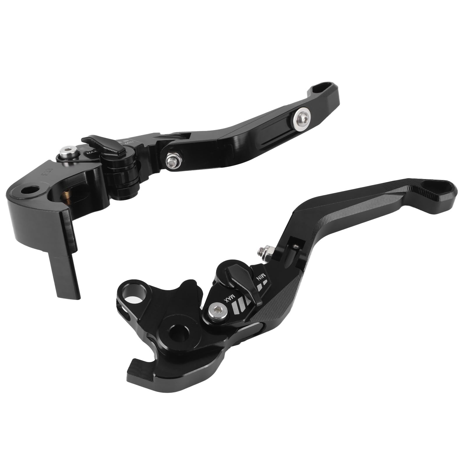 Qiilu 1 paire de leviers d'embrayage de frein pour CB1000R/CBR1000RR/FIREBLADE/VFR1200/F(F‑33/H‑33) U4d304