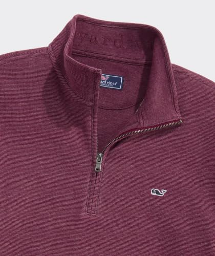 Image of vineyard vines Men's Saltwater Quarter-Zip Pullover Sweater
