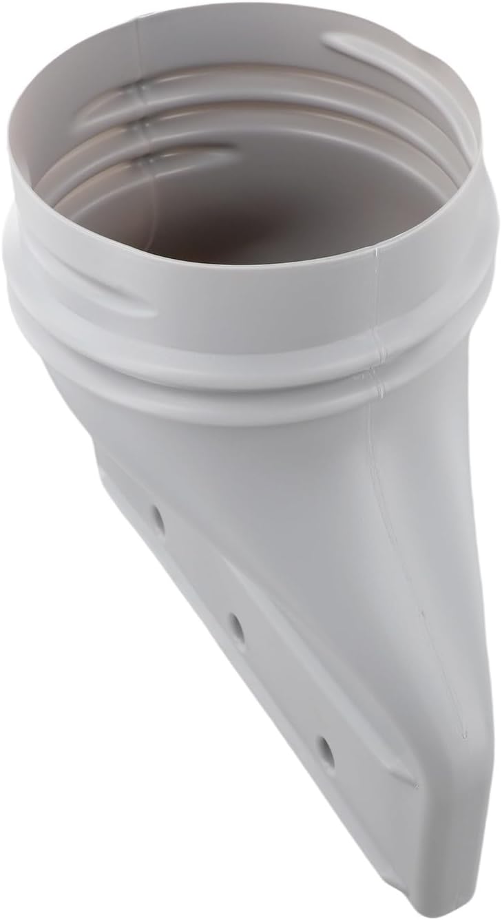 Hose Mobile Conditioner, Exhaust Connector with 4 Locking Tabs for Window Installation, AC Duct Fitting Grow Tents and Dryers, Gray 23x26x2.5cm