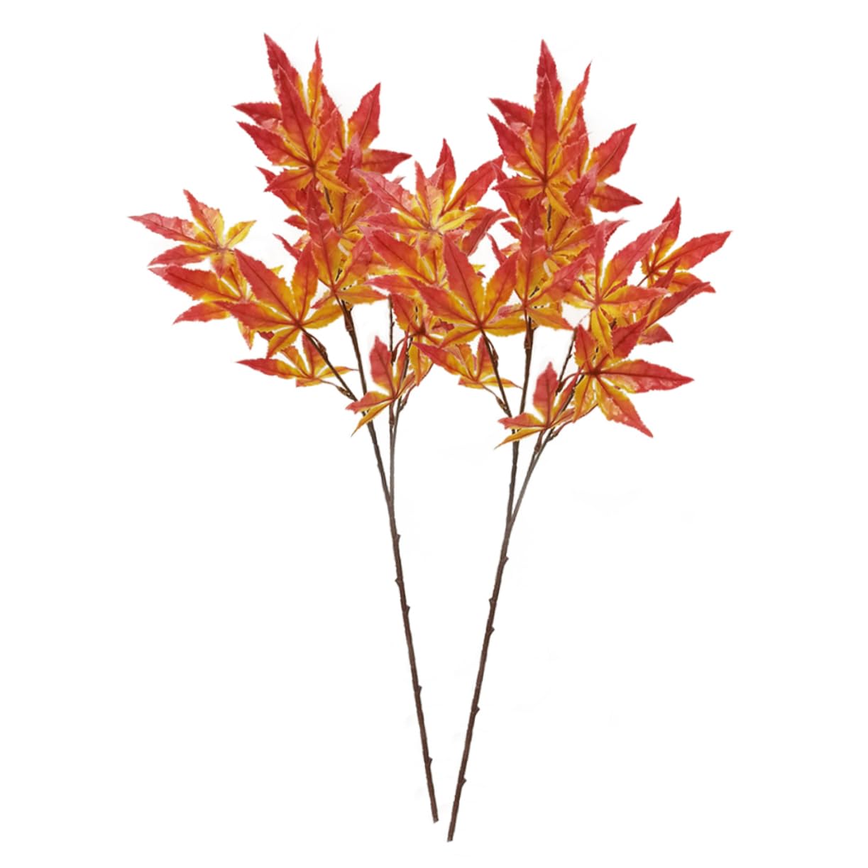 Simulation de feuilles d'érable durables pour centres de table de fête