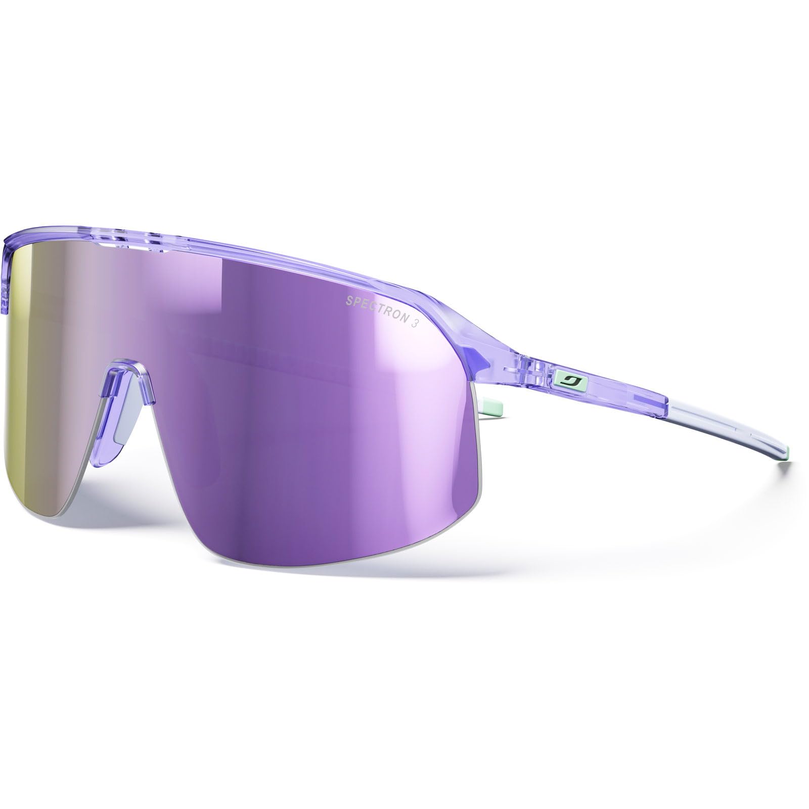 Julbo Unisex Density Sunglasses Light purple translucent glossy L