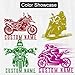 Custom Motorcycle Metal Sign,Personalized Garage Wall Art for Men, Handmade Rustic Biker Decor, Custom Biker Name Metal Wall Sign Father's Day Gift Idea (Style-4)
