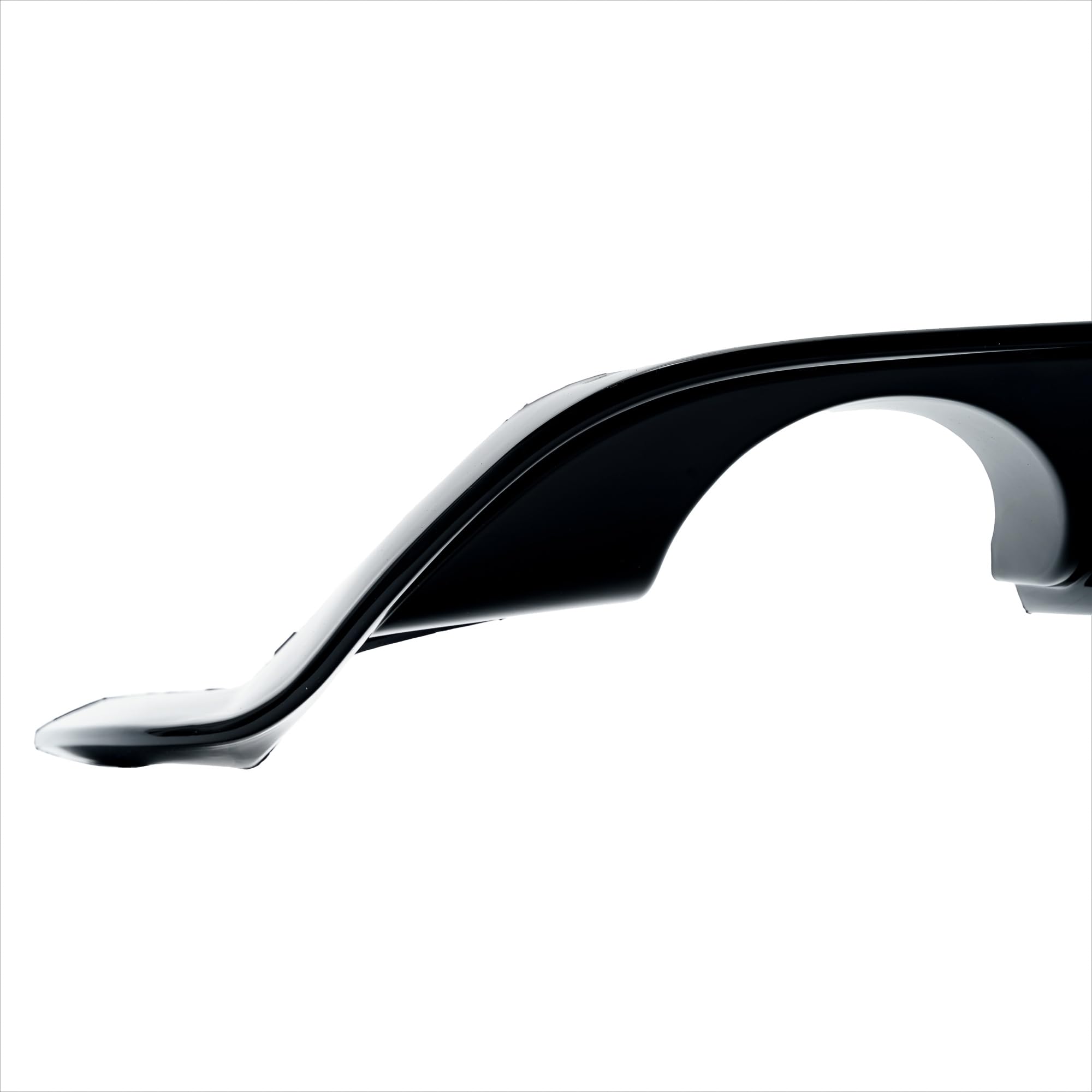 JOM 5G2805901 Heckdiffusor Heckansatz schwarz glänzend passend für Golf 7 Facelift, Bj.: 2017-2019 Sport Look