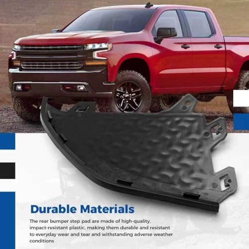 Rear Bumper Step Pad Passenger Side 84227858 Compatible with GM Chevy Silverado 1500 2019-2022, Corner Step Pad by Glirichy - Used condition - Image 5