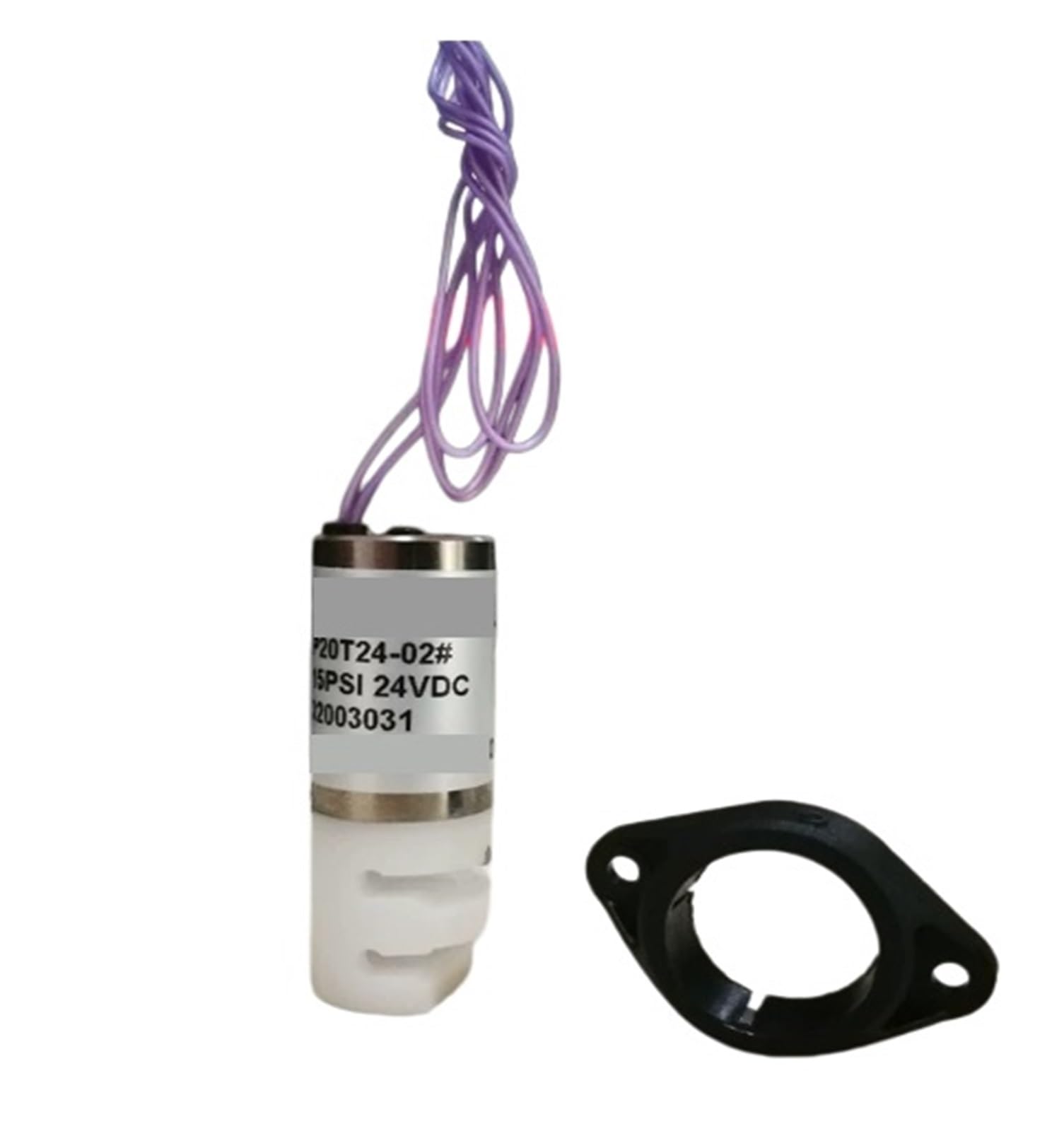 Válvula de manguito P20T24-02# de 24V para regular caudales en maquinaria de fabricación