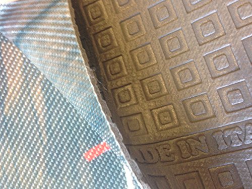 Tappeto cucina 52 x 240 cuori rosso shabby chic