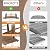 EPICOZY Wood Garden Bridge Classic Wooden Arch Stained Finish Footbridge with Safety Railings, 530 lbs Capacity, Decorative Pond Bridge Landscaping for Outdoor Yard Farm Garden Creek Ponds, Carbonized