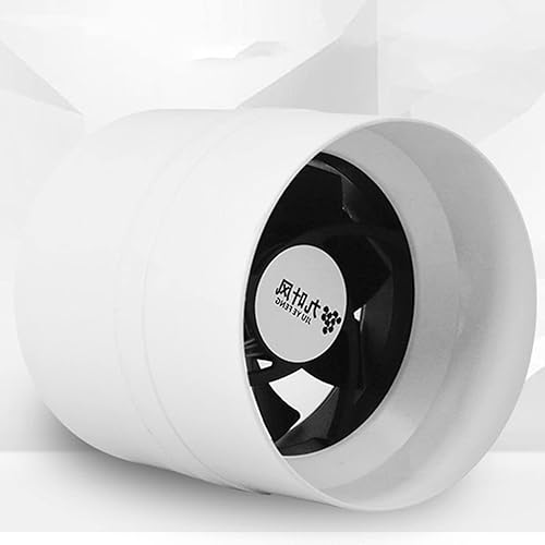 Miniatura 6 de Ventilador extractor en línea de 4 pulgadas, ventilador de escape silencioso de 5 W, 12 V, purificador de aire, 255CFM, extractor en línea con