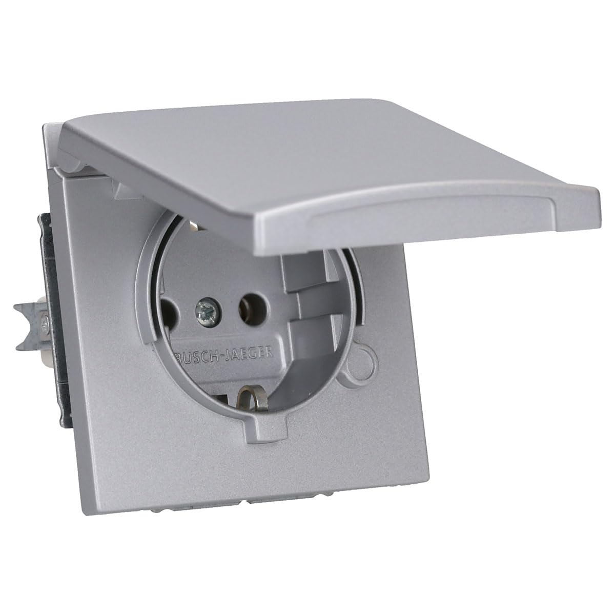 Kopp 1 Parte Frutto Presa Schuko Con Coperchio Ribaltabile HK 07 Bianco Puro 940129002 11870094