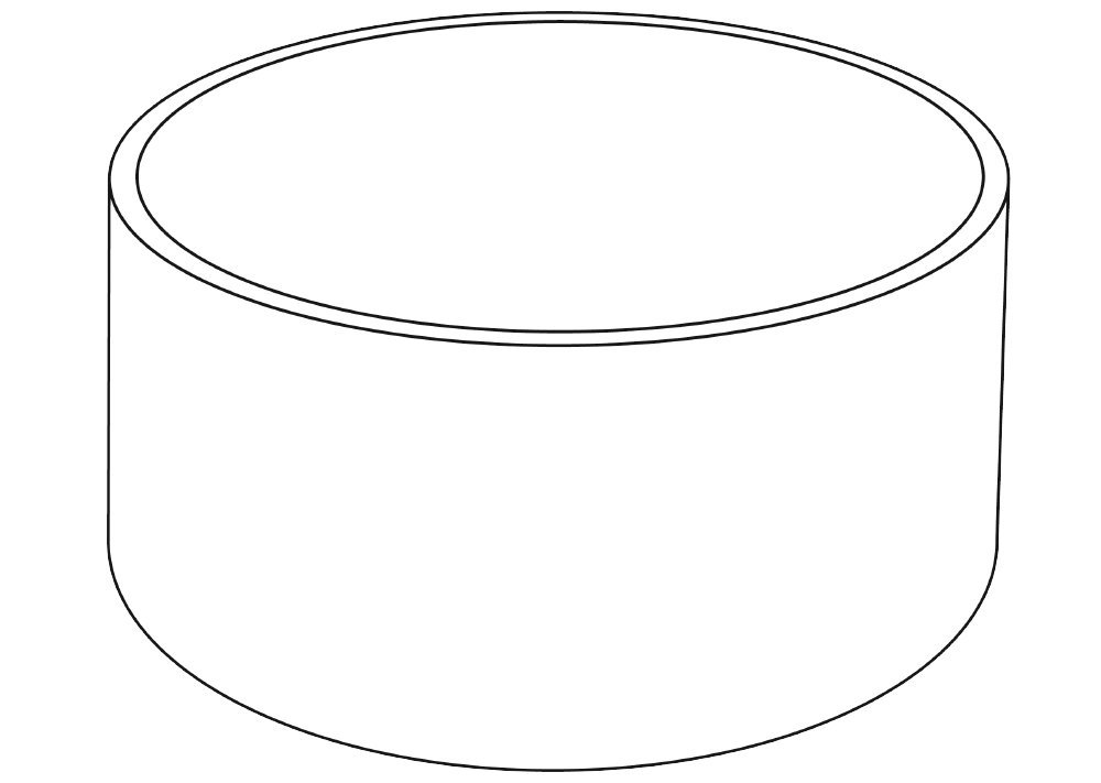 neoLab Borosilikatglas Kristallisierschalen, Transparent, 25mm Höhe, 20mL Kapazität, 10 Stück
