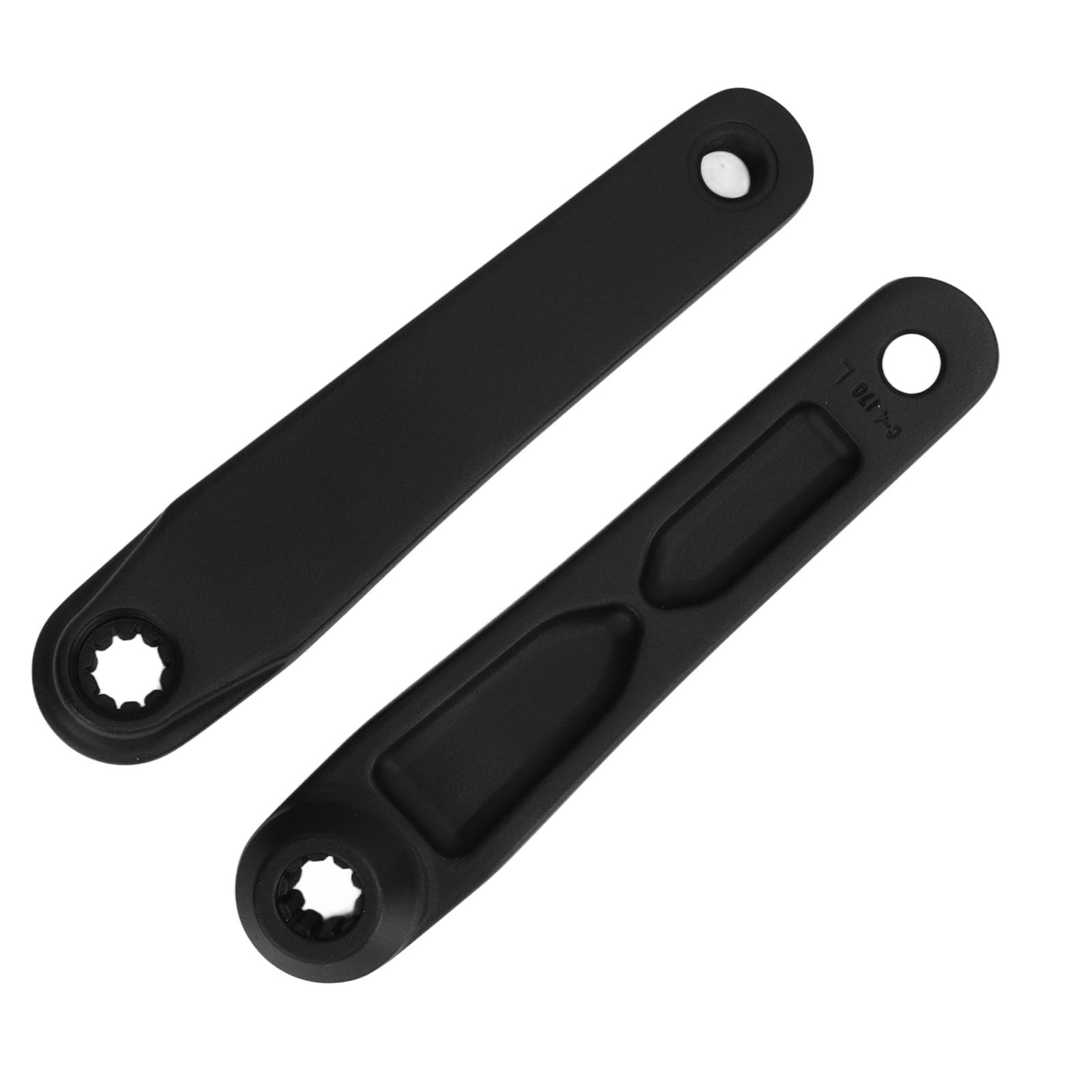 2PCS Bike Crank Sets, 170mm Aluminum Alloy Electric Bike Crank Set for BNI MINI ISIS Mid Drive Motor Bike Accessories
