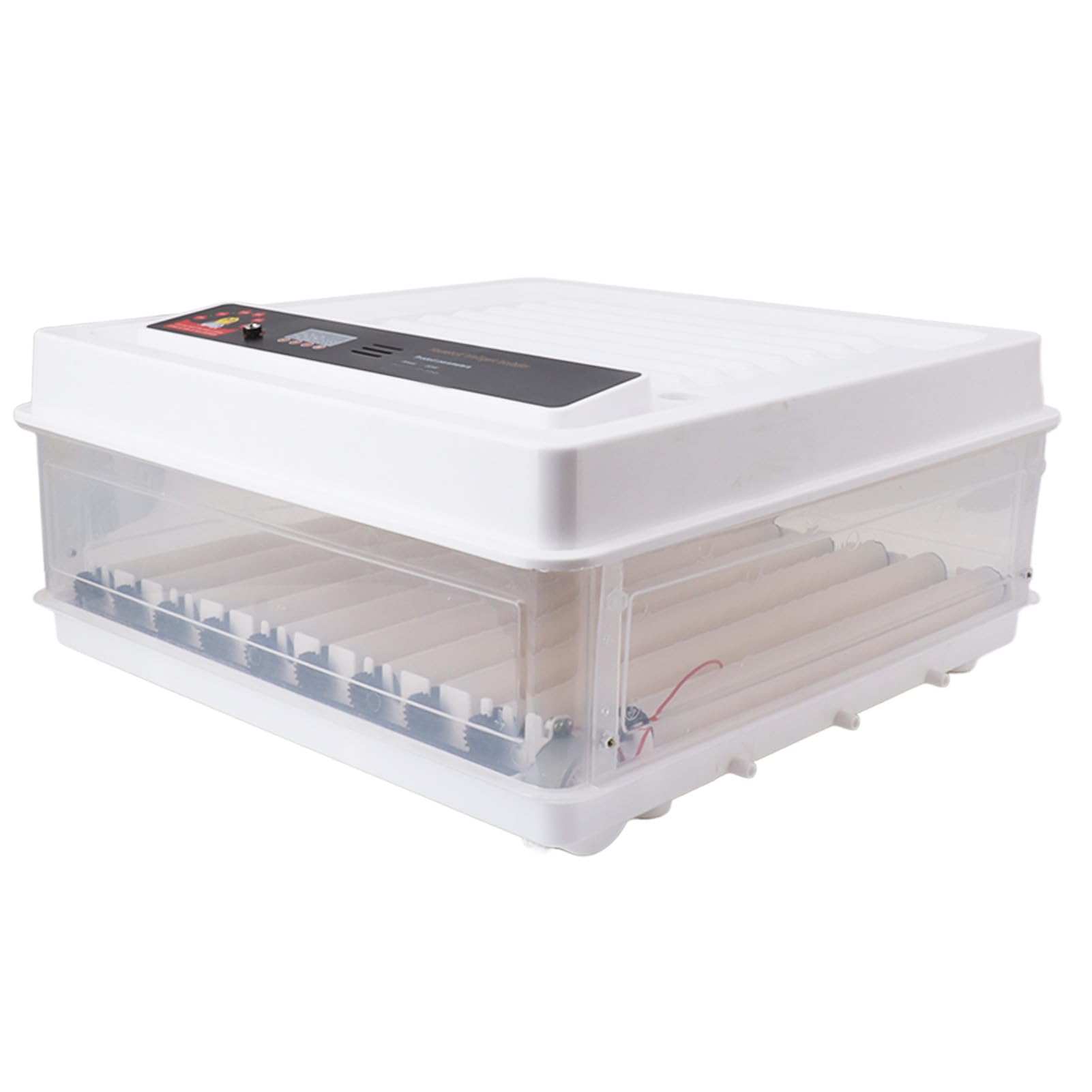 Generic Incubadora Automática de Pollo Inteligente con de Huevo para Incubar Huevos de Ganso de Ganso de Pollo Ideal para Usar Material Plástico para Usar en el Hogar (EU Enchufe 220V 64 Huevos)