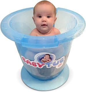 Banheira Babytub Tradicional de 0 a 6 meses - Azul
