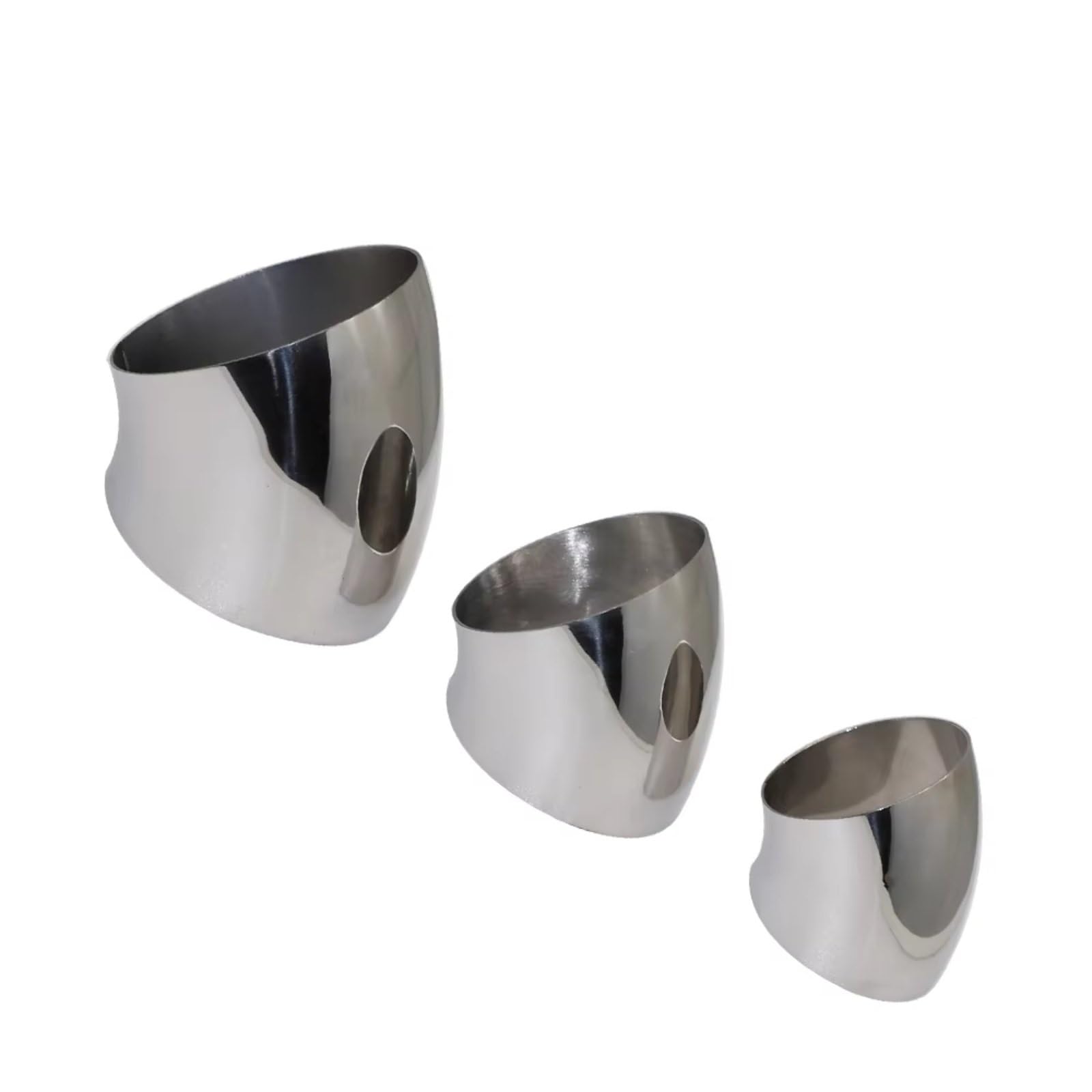 Terminales Escape Universal 304 Acero Inoxidable Codo 45 Grados Tubo Soldadura Sanitaria Junta Montaje Escape Motocicleta Coche Soldado(OD 60MM-1.2MM,5PCS)