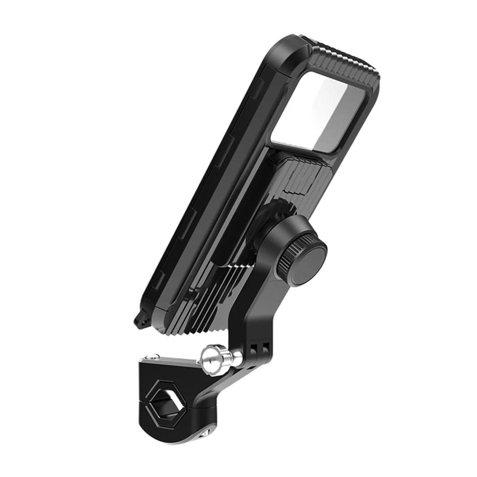 Custodia Impermeabile Moto Supporto Telefono Specchietto Retrovisore Manubrio Rotazione 360° Flessibile Per 4–7 Pollici